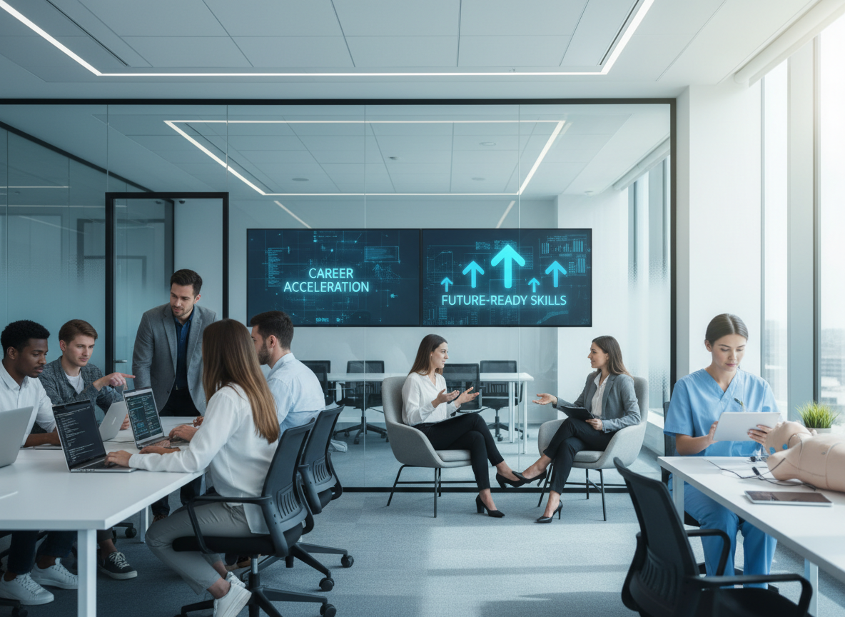 firefly geminiflash “ultra realistic 16 9 wide composition of a modern professional bootcamp training env 171262